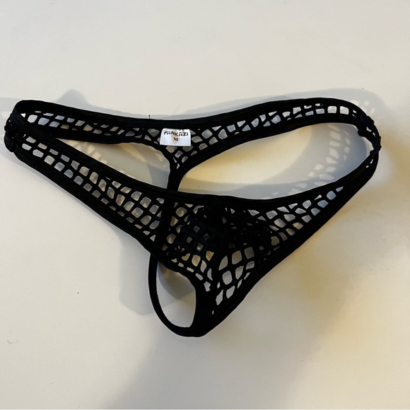 Mens mesh thong - Picture 13 of 14